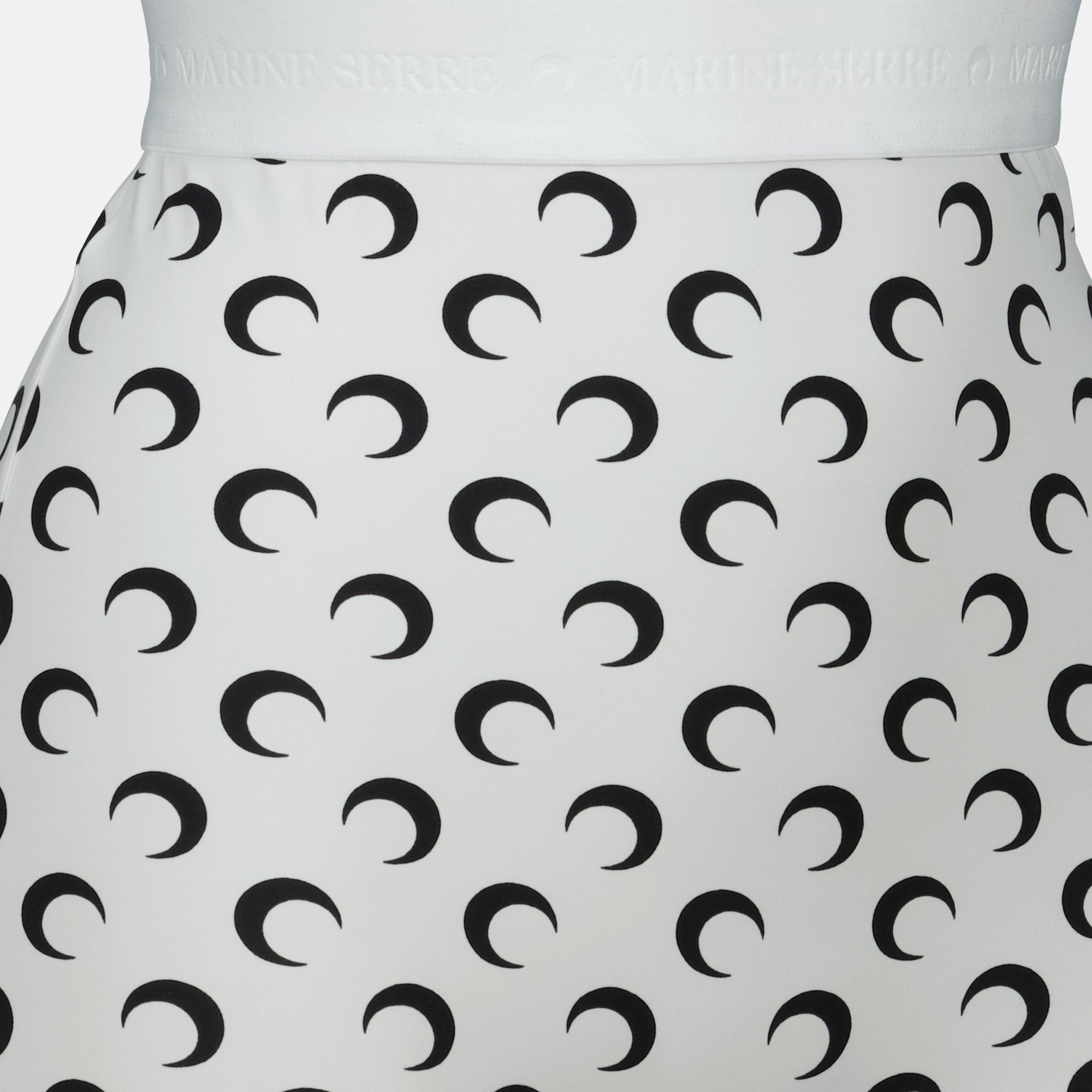 Shorts Mallas Ciclismo Moon Marine Serre Blanc Femme