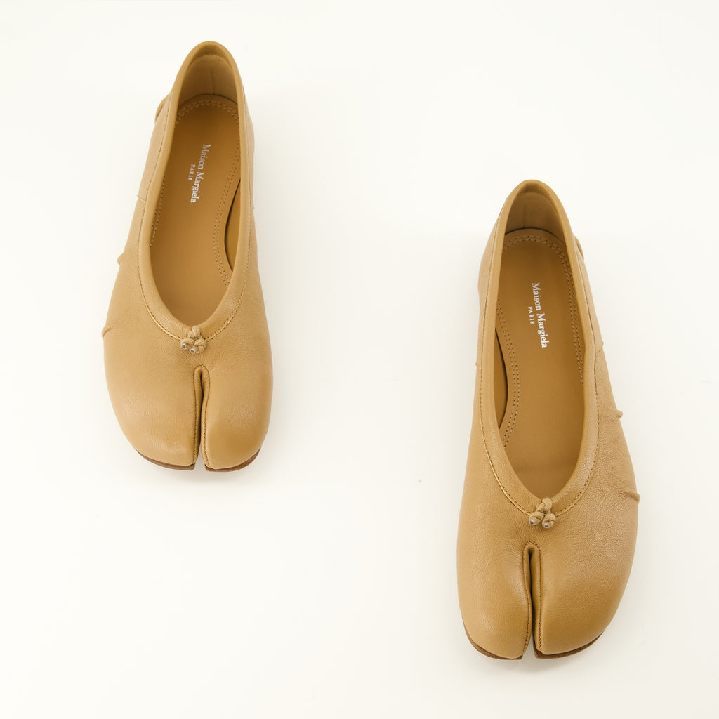 Chaussures plates Tabi Ballerinas Beige Maison Margiela Beige Femme