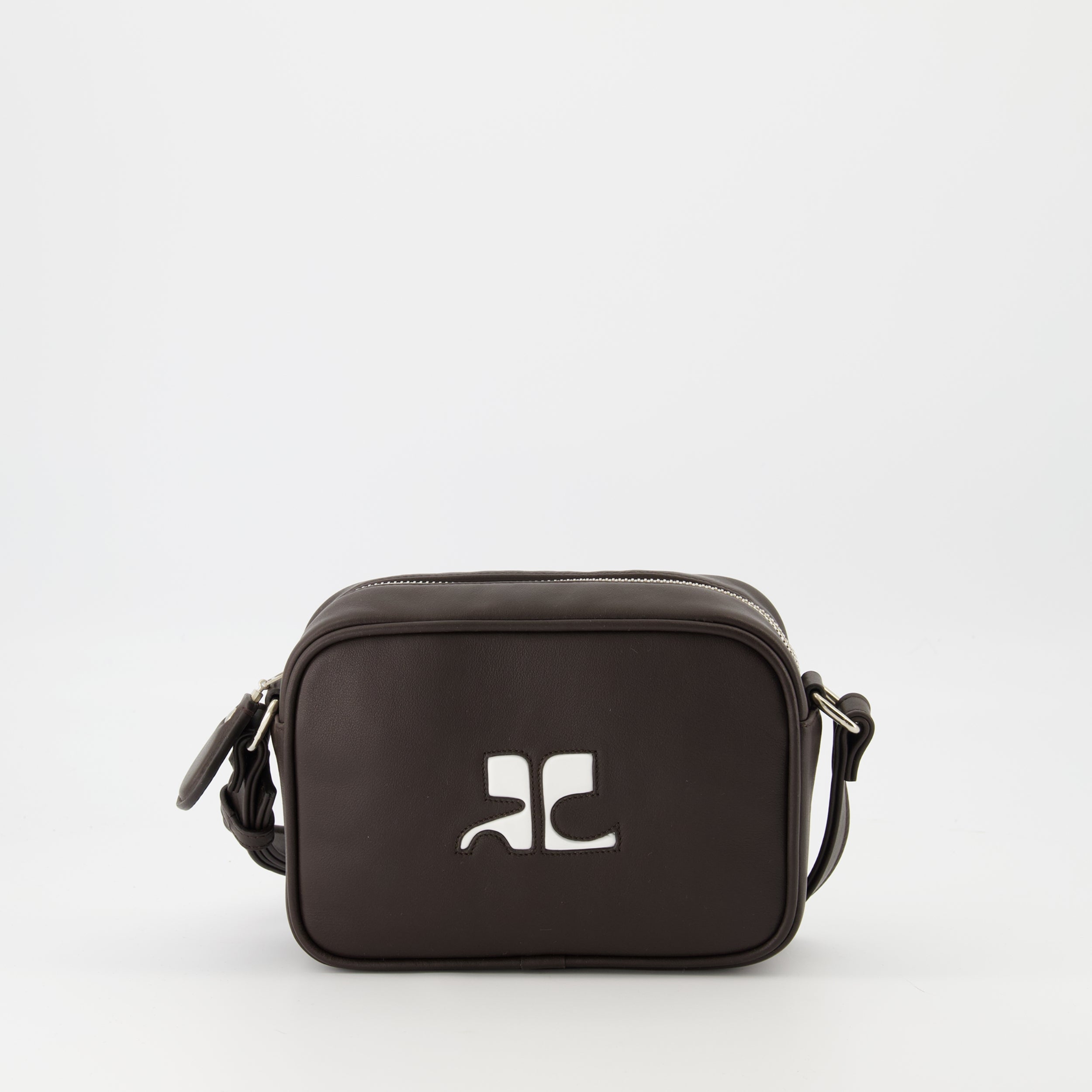 Sacs bandoulière Sac Camera Réedition Courrèges Marron Homme