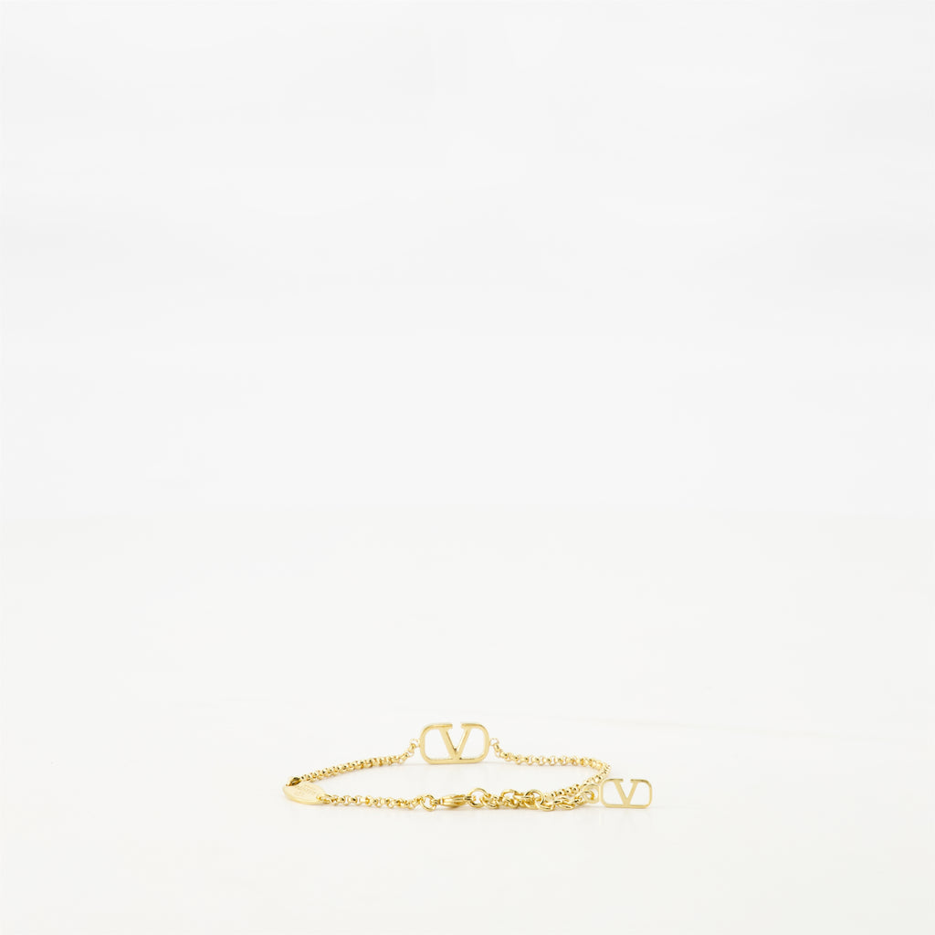 Joias Bracelet VLogo Signature Valentino Garavani Ouro Femme
