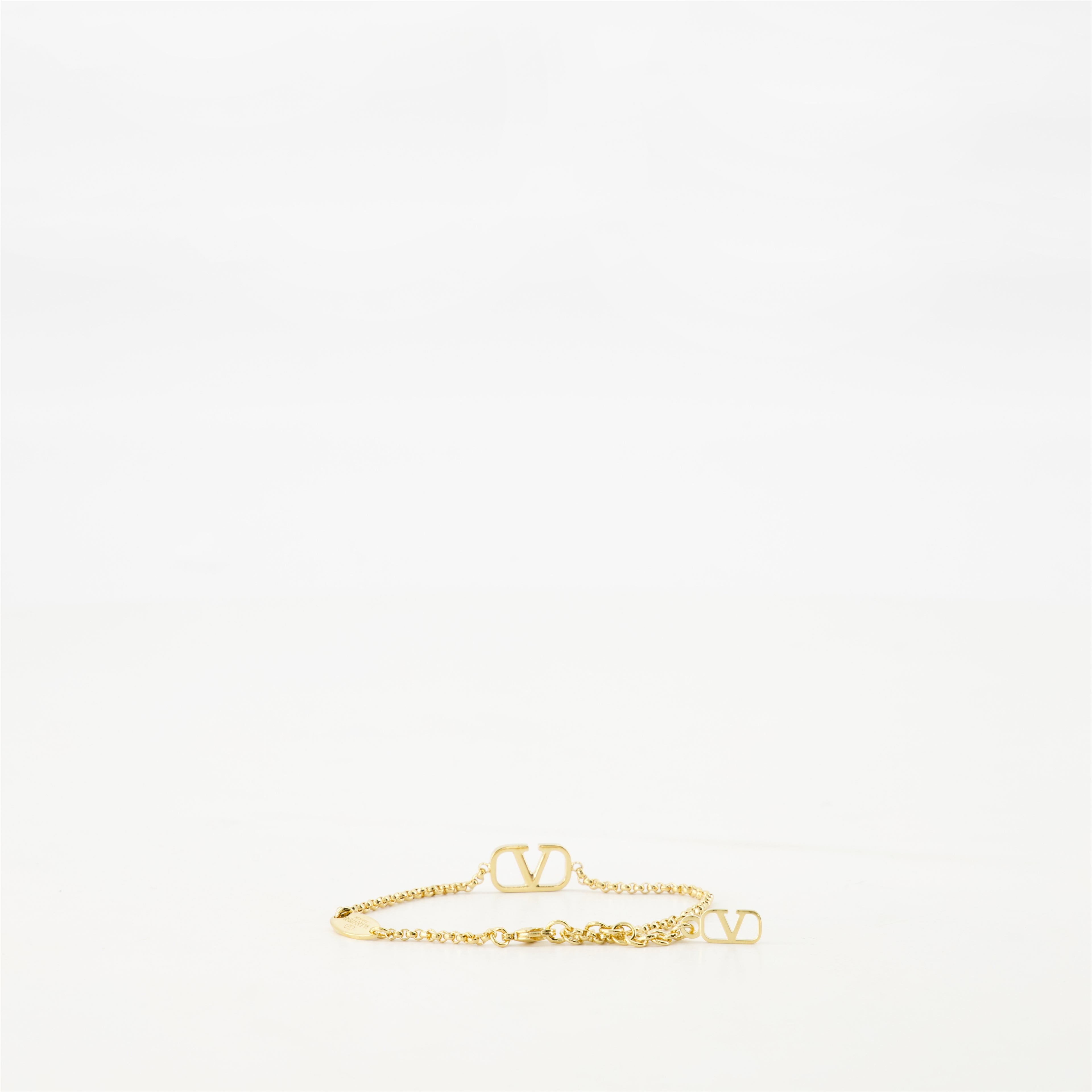 Joias Bracelet VLogo Signature Valentino Garavani Ouro Femme