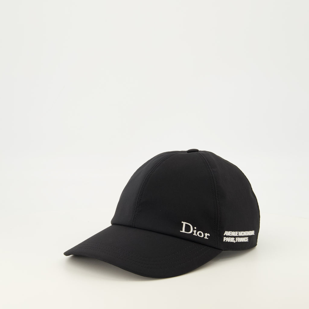 Chapeaux, casquettes et bonnets Dior Montaigne schwarze Kappe Dior Noir Homme