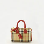 Imagen del Mini bolso Bowling Check de la marca Burberry para Mujer - Temporada Primavera-Verano 2026 - Vista Frontal