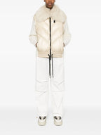 Jackets Two-Tone Jacket Moncler Grenoble Beige Femme