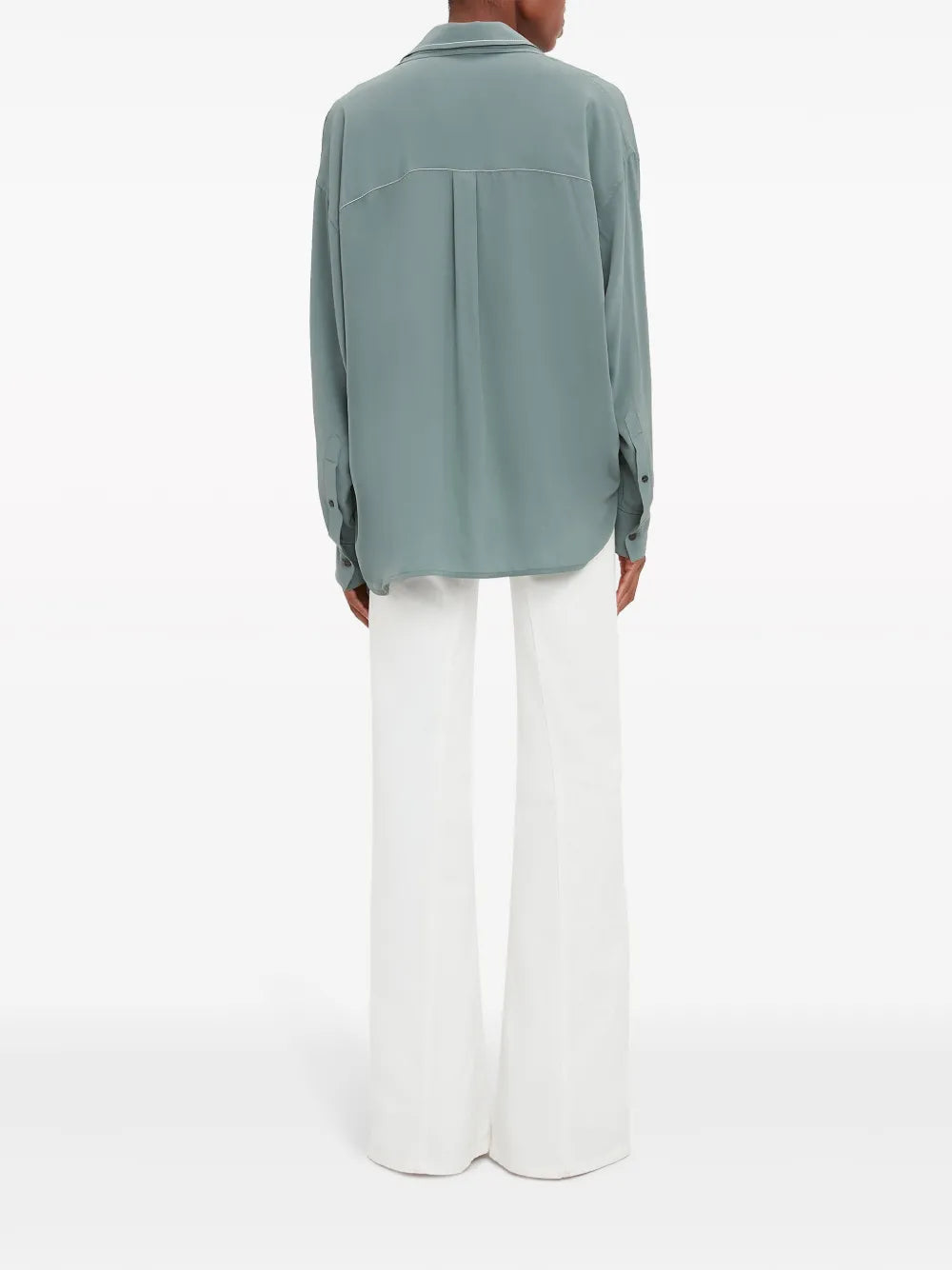 Shirts Lined Blouse Victoria Beckham Blue Women