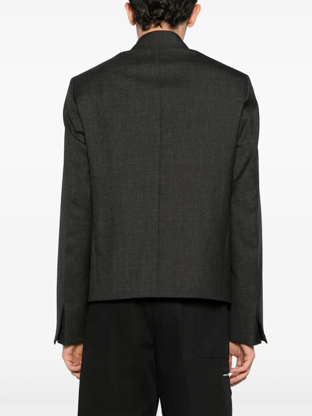 Vestes Veste zippée en laine Givenchy Gris Homme