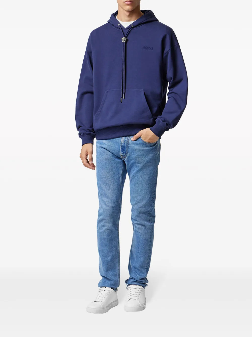 Sweatshirts La Medusa Sweatshirt Versace Dunkelblau Homme