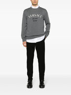Maglieria Maglione Versace Milano Versace Grigio Homme
