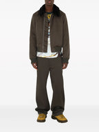 Hosen Baumwoll-Satin-Hose Burberry Braun Homme