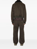 Hosen Baumwoll-Satin-Hose Burberry Braun Homme