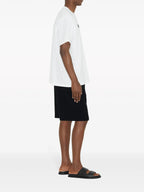 T-shirts Logo T-shirt Burberry White Man