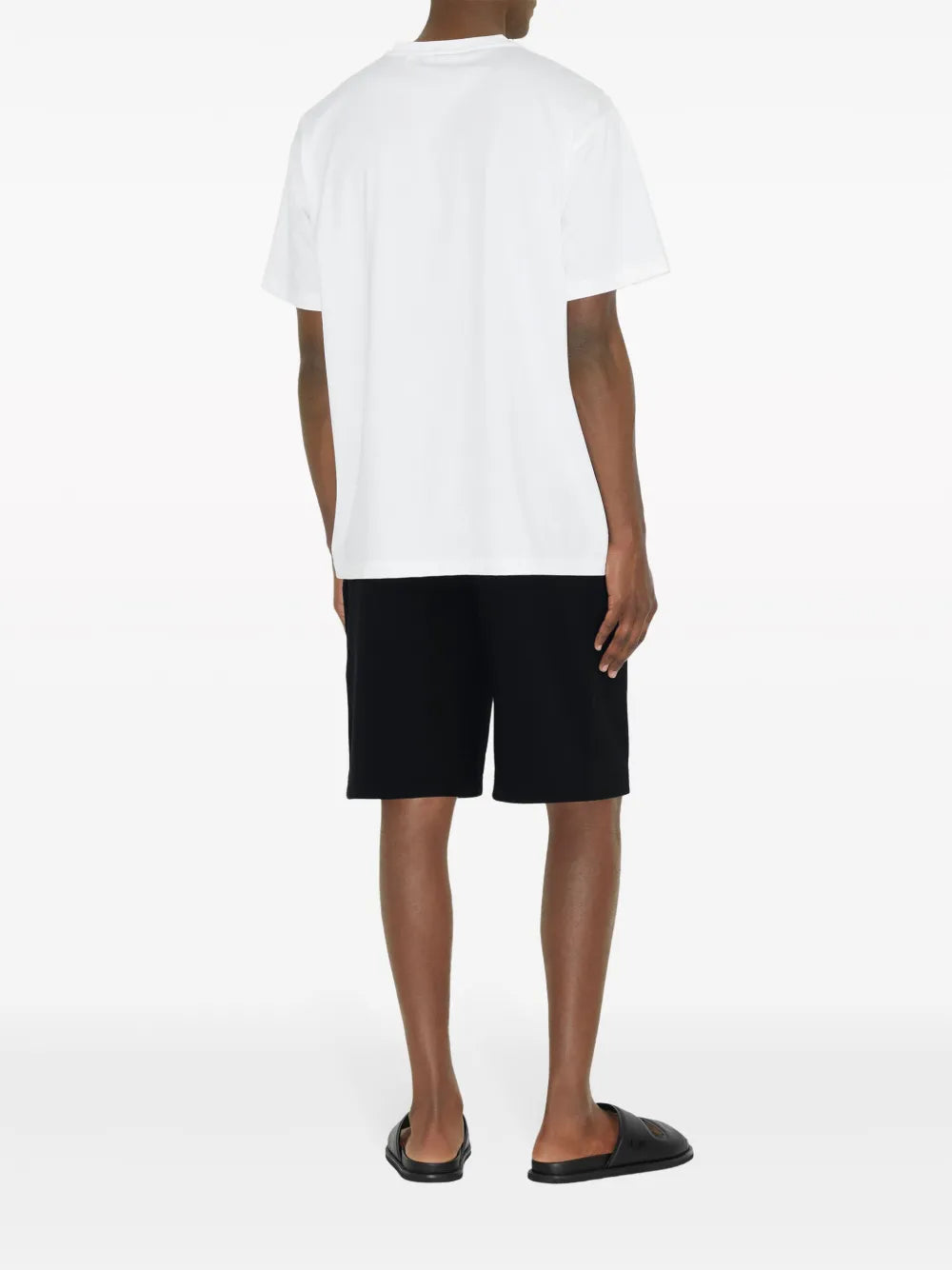 T-shirts Logo T-shirt Burberry White Man