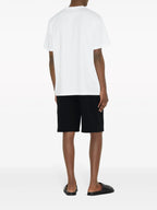 T-shirts Logo T-shirt Burberry White Man