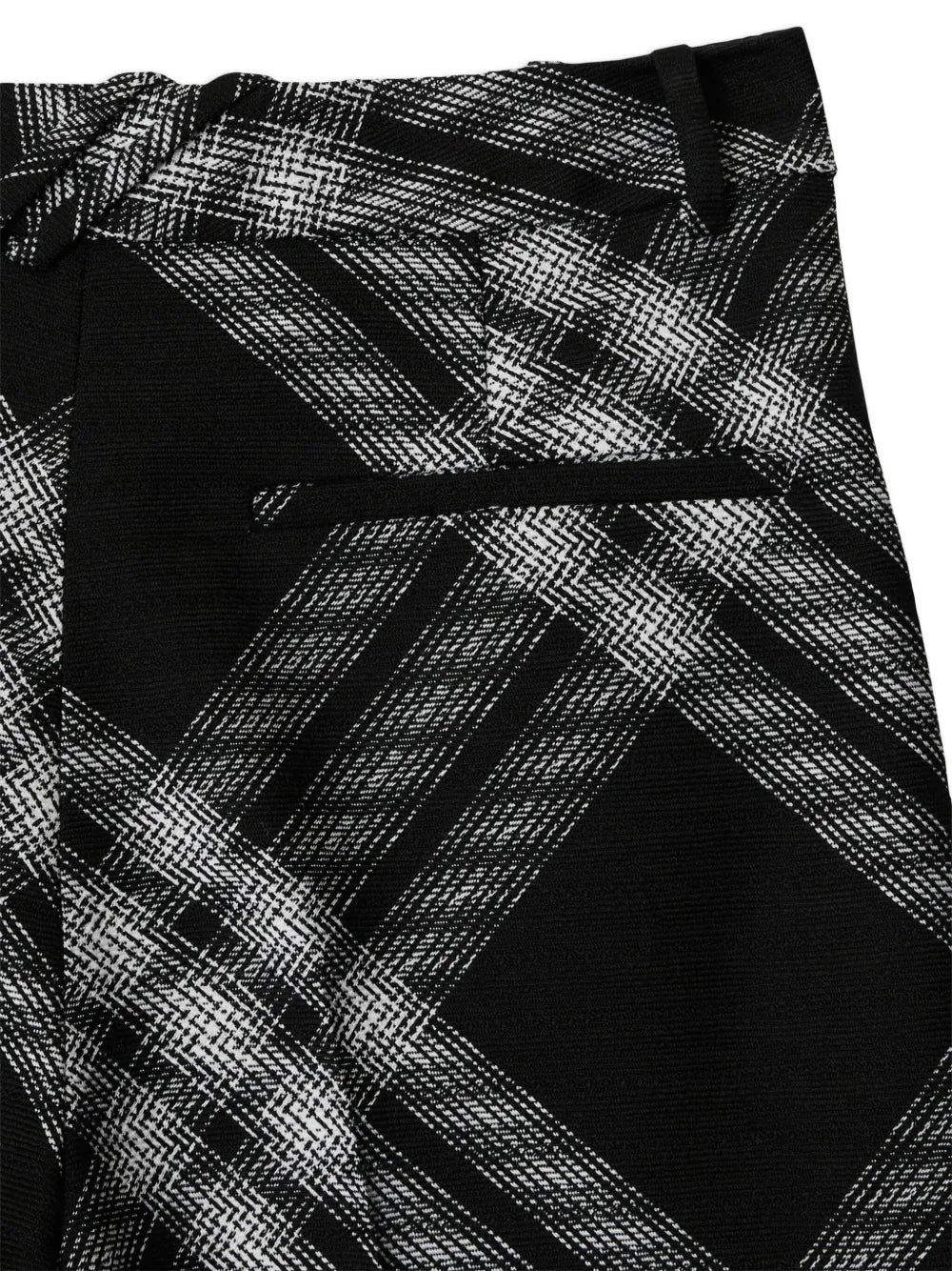 Hosen Karierte Hosen Burberry Schwarz Femme