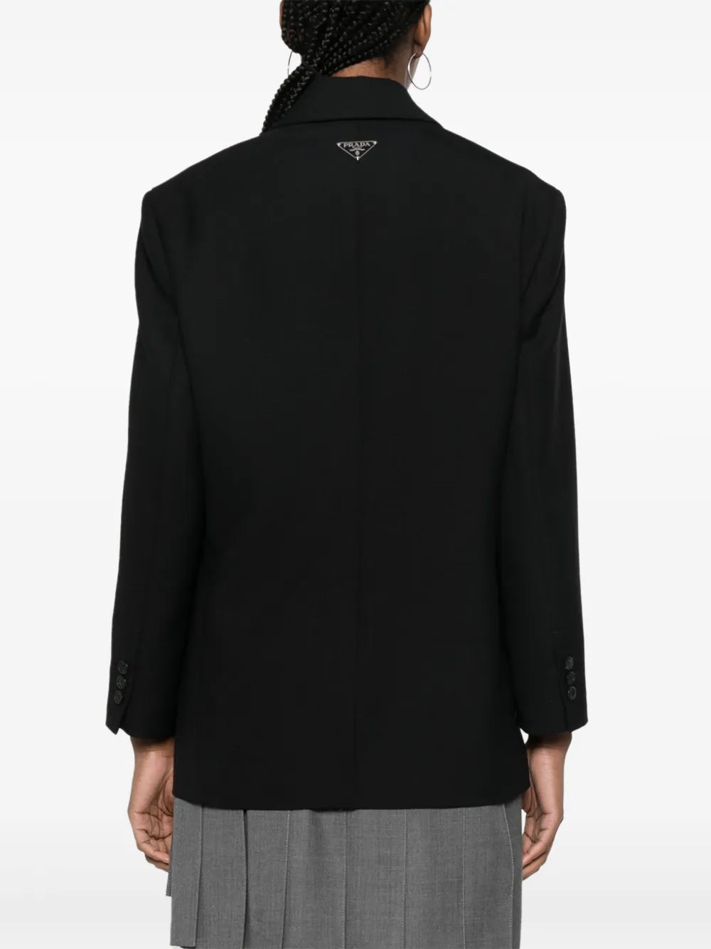 Vestes Veste blazer Prada Noir Femme