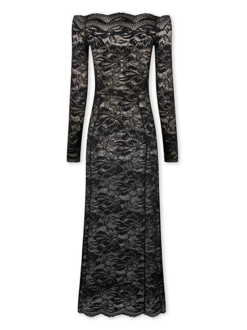 Image de l'article Robe longue en dentelle de la marque Rabanne pour Femme - Saison Automne-Hiver 2025 - Vue détaillée_4