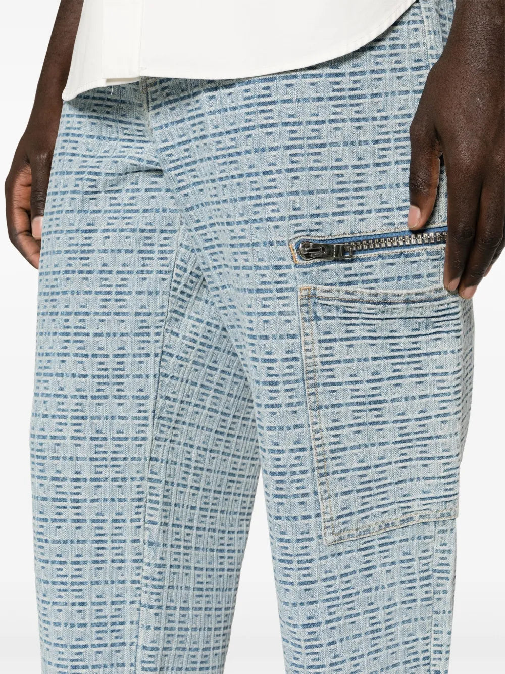 Pantalons Pantalon jean 4G Givenchy Bleu Homme