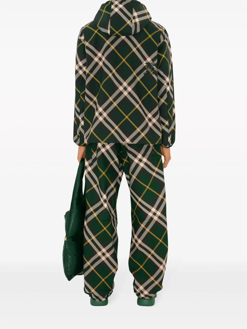 Vestes Coupe-vent à carreaux EKD Burberry Vert Homme
