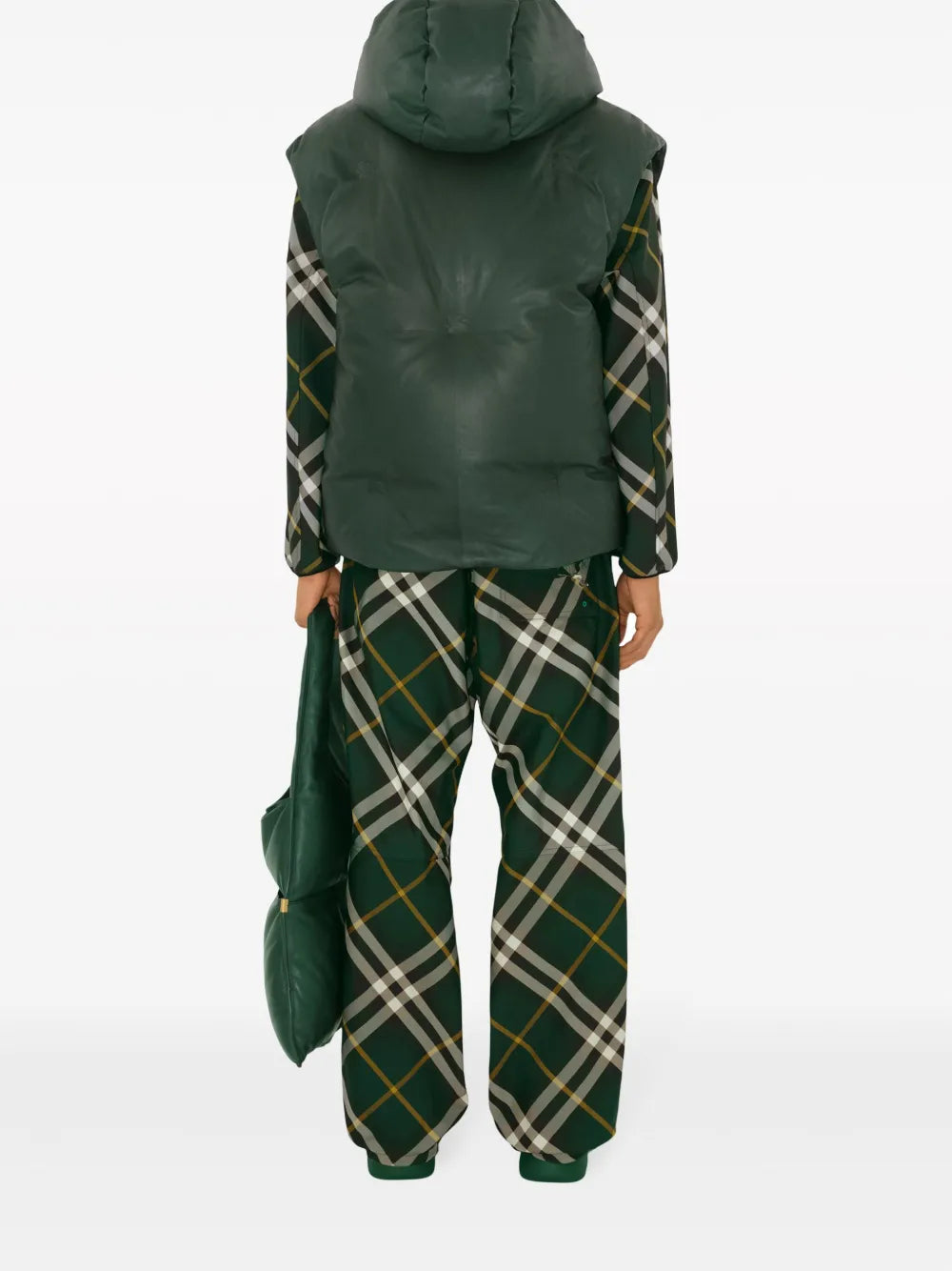 Pantalones Pantalones a rayas Burberry Verde Homme
