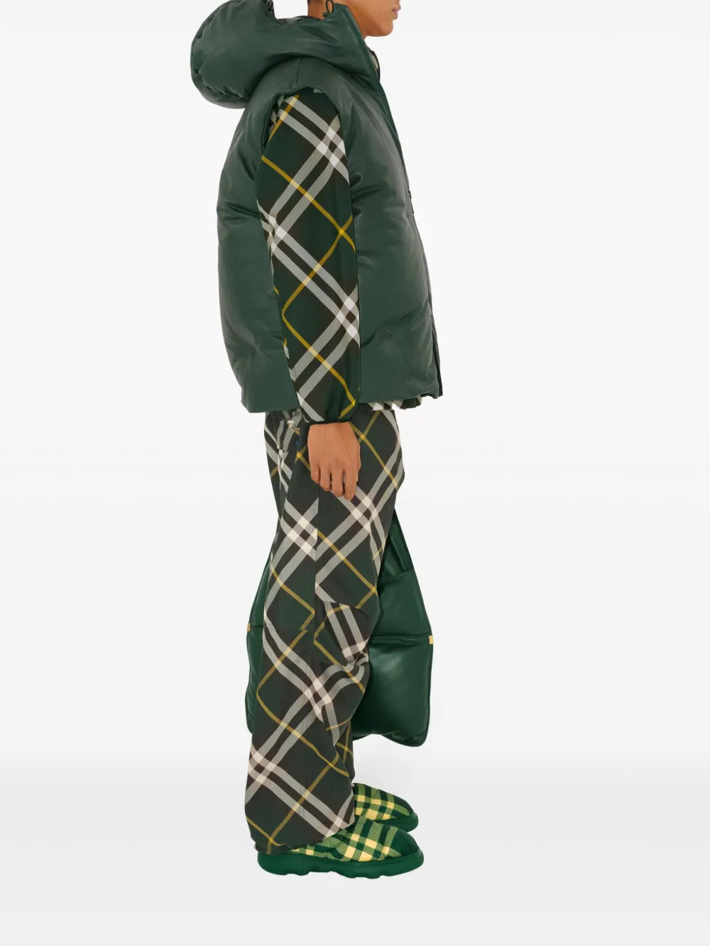 Pantalones Pantalones a rayas Burberry Verde Homme