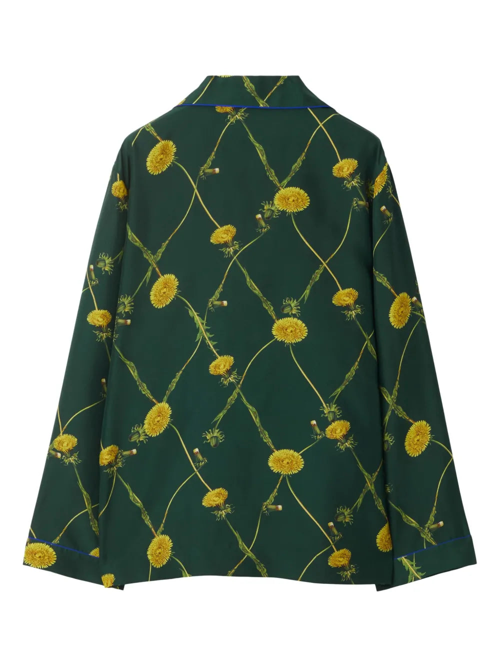 Shirts Dandelion Silk Shirt Burberry Green Women