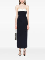 Kleider Yael Kleid Khaite Dunkelblau Femme