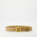 Gürtel Wendbarer FF Gürtel Fendi Braun Femme