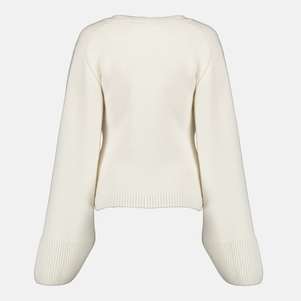 Immagine del Cardigan Scarlet di Khaite per Donna - Autunno-Inverno 2025 - Vista Dettagliata_2