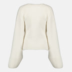 Image de l'article Cardigan Scarlet de la marque Khaite pour Femme - Saison Automne-Hiver 2025 - Vue détaillée_2