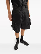 Shorts Short Cargo Prada Noir Homme