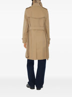 Mäntel Kensington Trenchcoat Burberry Beige Femme