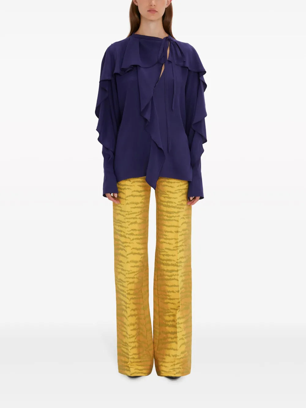 Tops Romantic Blouse Victoria Beckham Purple Women