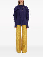 Tops Romantic Blouse Victoria Beckham Purple Women