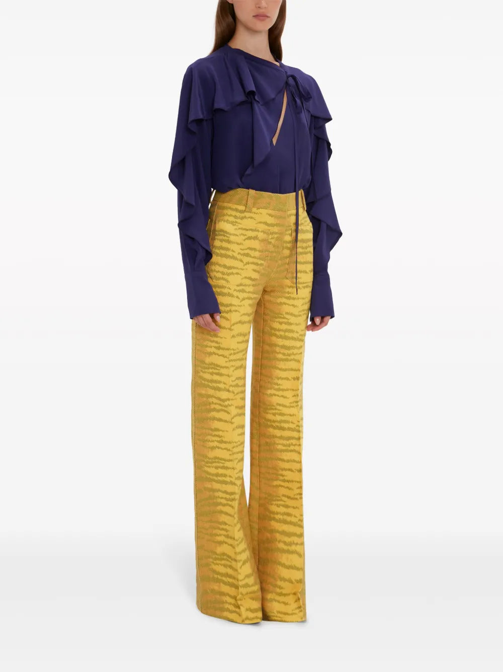 Tops Romantic Blouse Victoria Beckham Purple Women