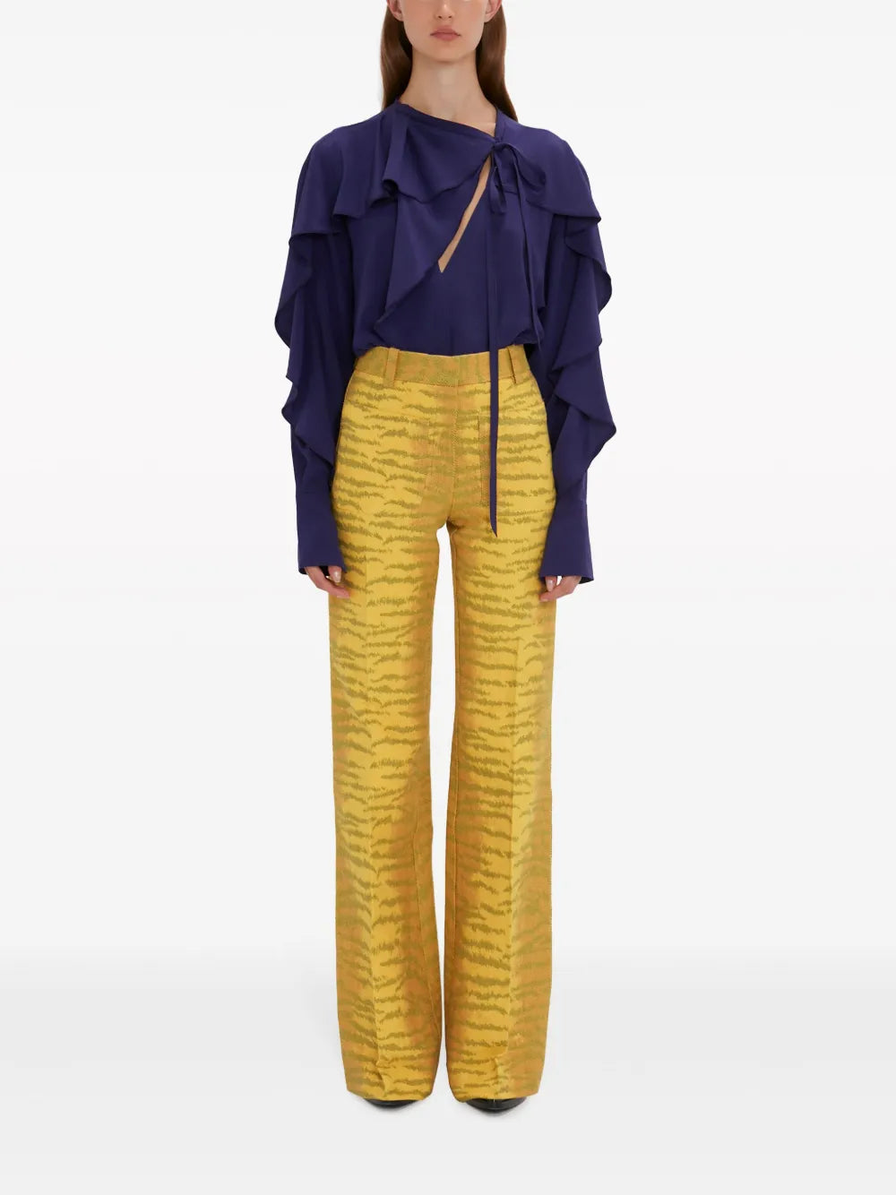 Tops Romantic Blouse Victoria Beckham Purple Women