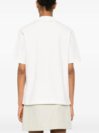 Poloshirts Logo Polo Moncler Weiß Femme