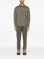 Pantalons Pantalon droit Moncler Kaki Homme