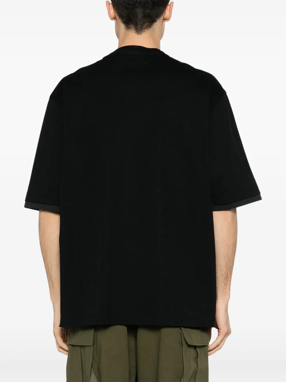 T-shirts T-shirt à poche Sacai Noir Homme