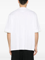 Camisetas T-shirt com Bolso Sacai Branco Homme