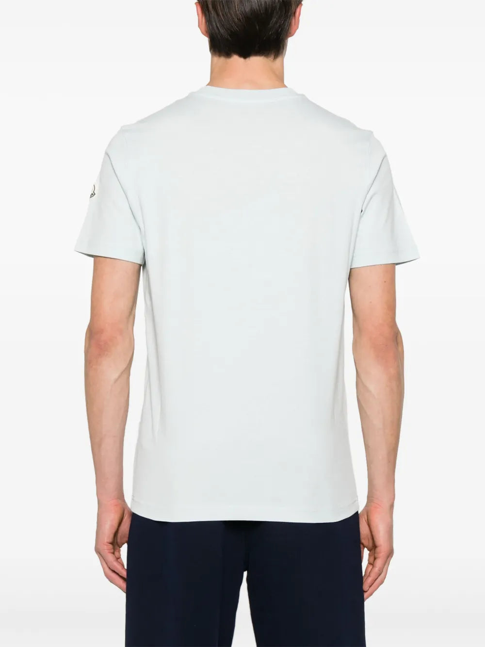 T-shirts Logo T-shirt Moncler Blue Man