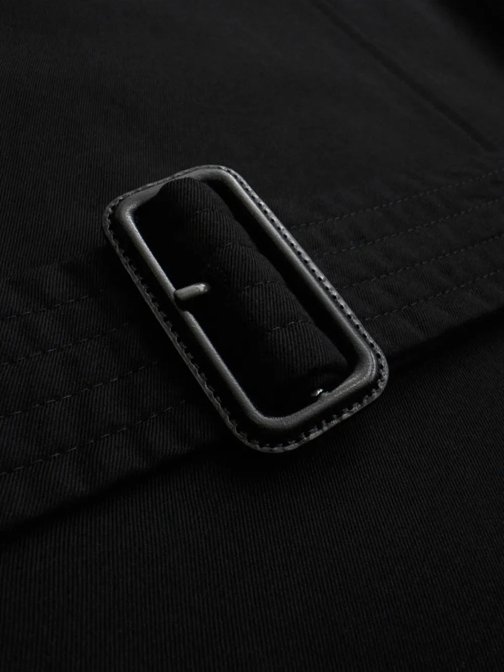 Coats Kensington Trench Burberry Black Homme