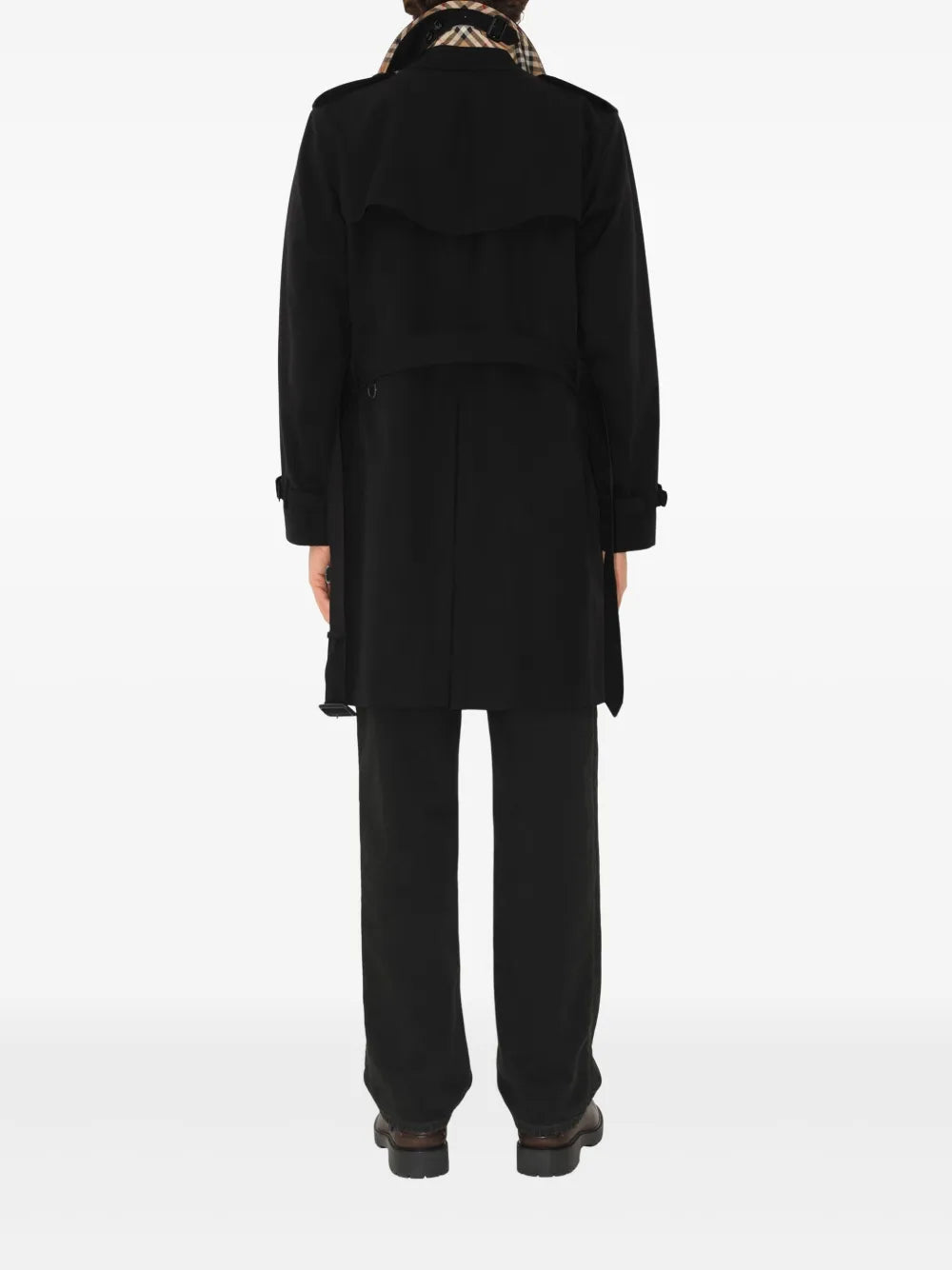 Coats Kensington Trench Burberry Black Homme