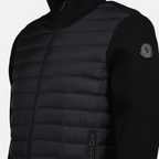 Jaquetas Casaco Interior em Tom Duplo Moncler Preto Homme