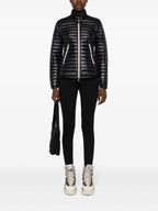 Jaquetas Casaco Pontaix Almofadado Moncler Grenoble Preto Femme