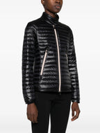 Jaquetas Casaco Pontaix Almofadado Moncler Grenoble Preto Femme