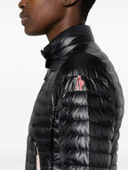 Jaquetas Casaco Pontaix Almofadado Moncler Grenoble Preto Femme