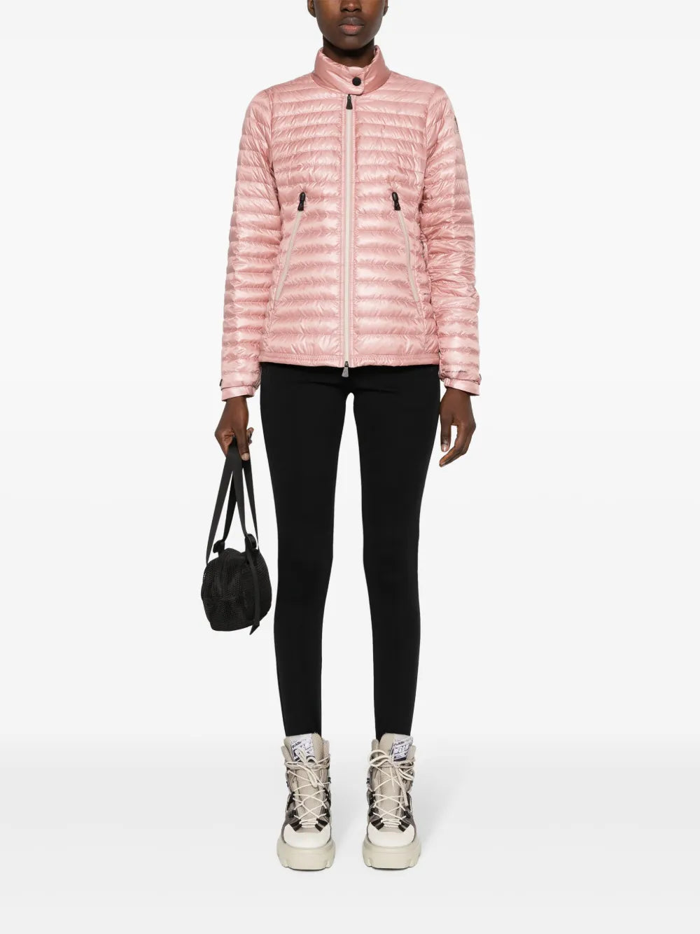 Vestes Veste matelassée Pontaix Moncler Grenoble Rose Femme