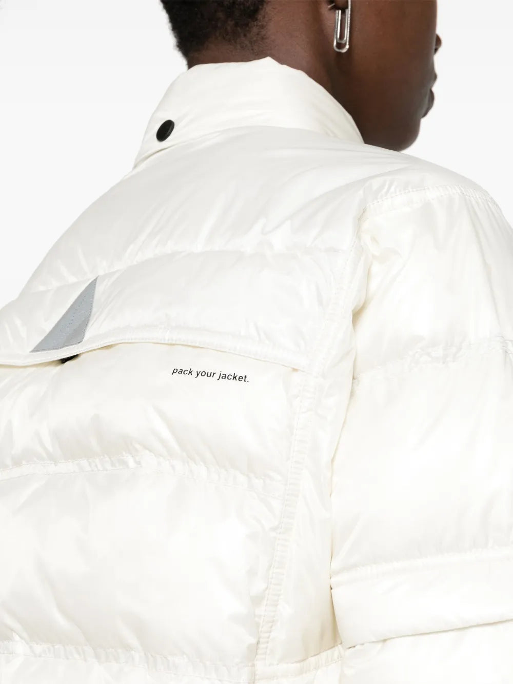 Mäntel Mauduit Bomber Daunenjacke Moncler Grenoble Weiß Femme