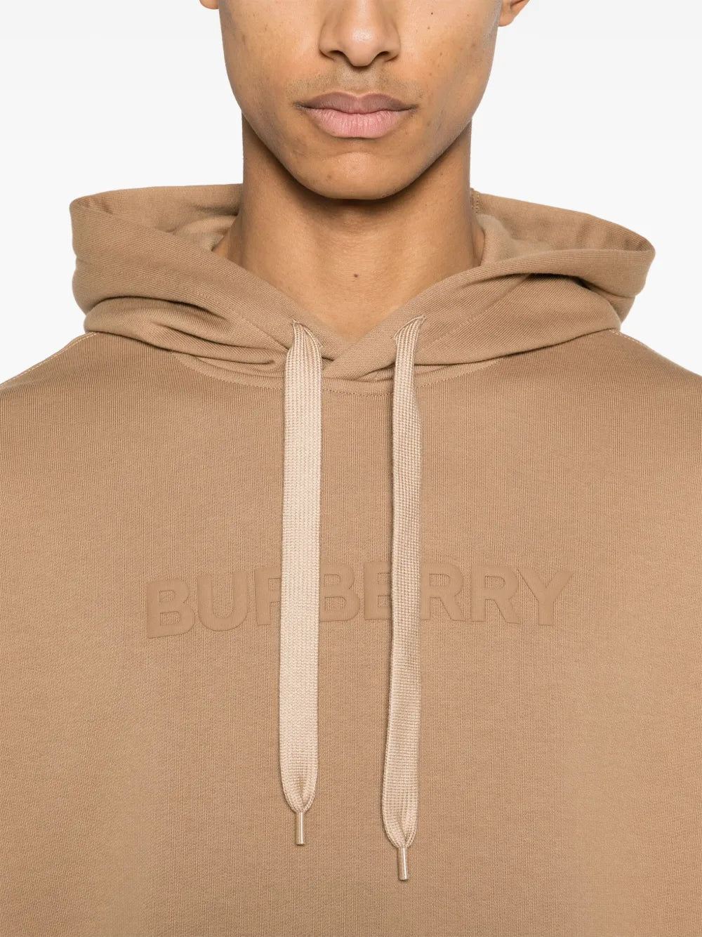 Sweatshirts Sweat à capuche à logo Burberry Marron Homme