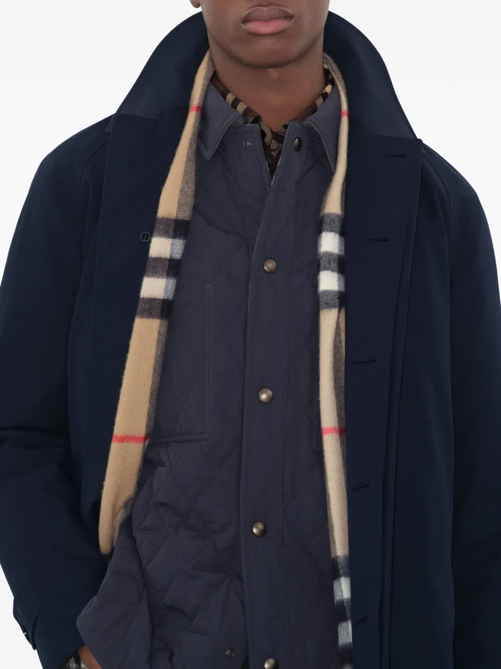 Abrigos Trench Camden Burberry azul oscuro Homme